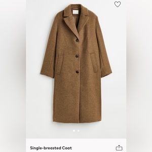 H&M Single breasted coat